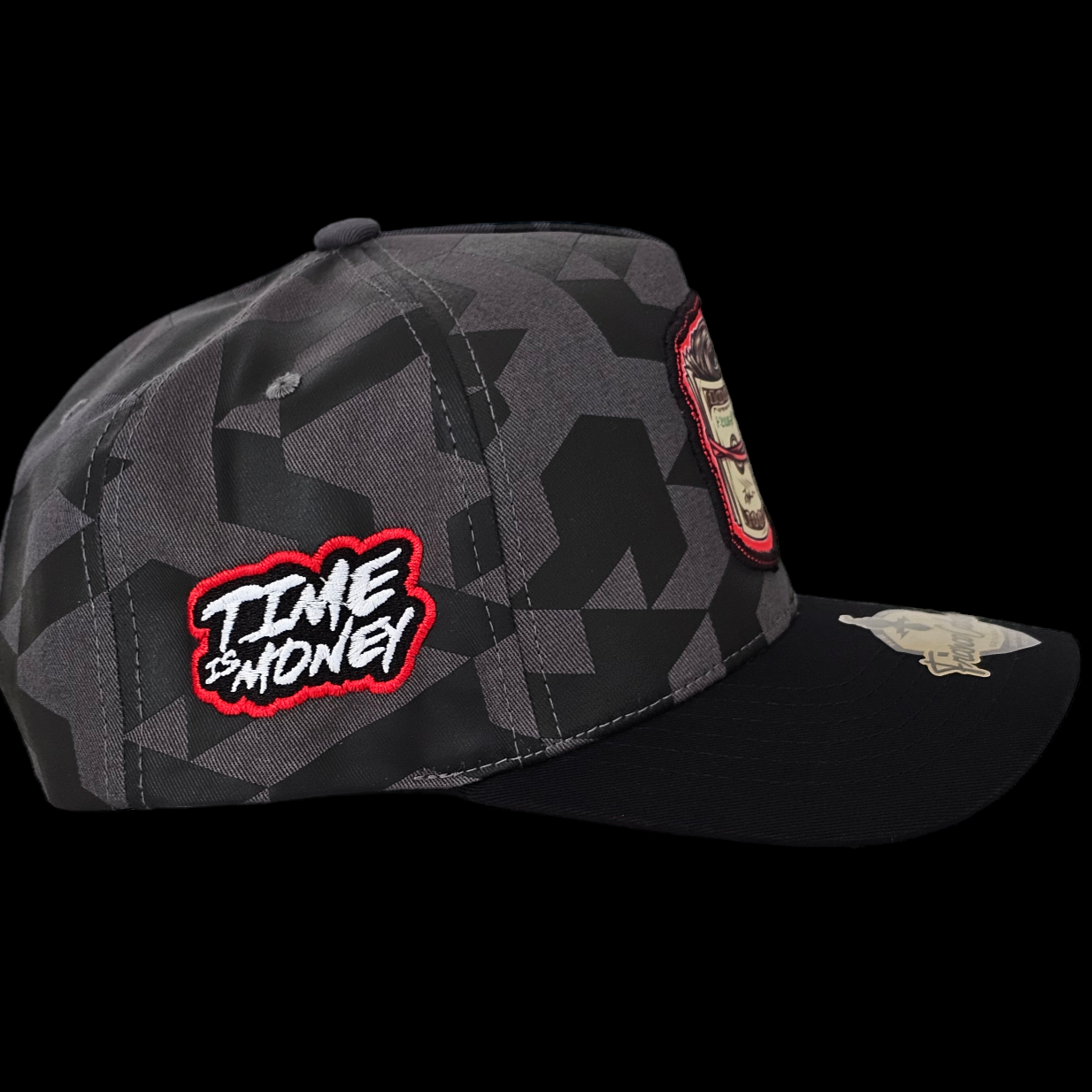 GORRA LOGO BILLETES, PIXEL NEGRO