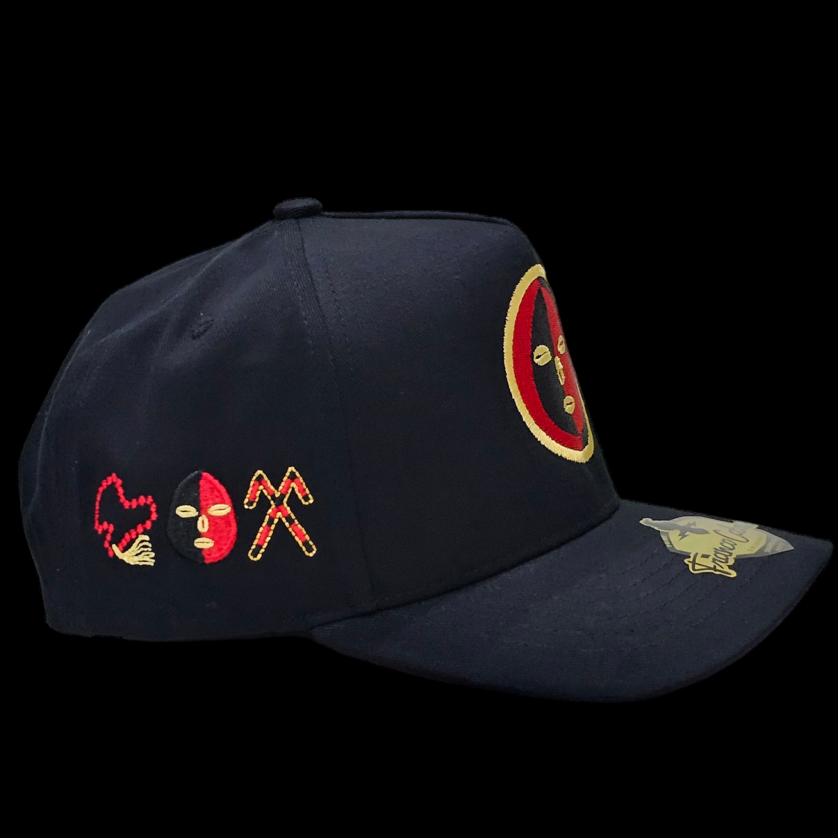 GORRA LOGO ELEGUA, VISERA ROJA