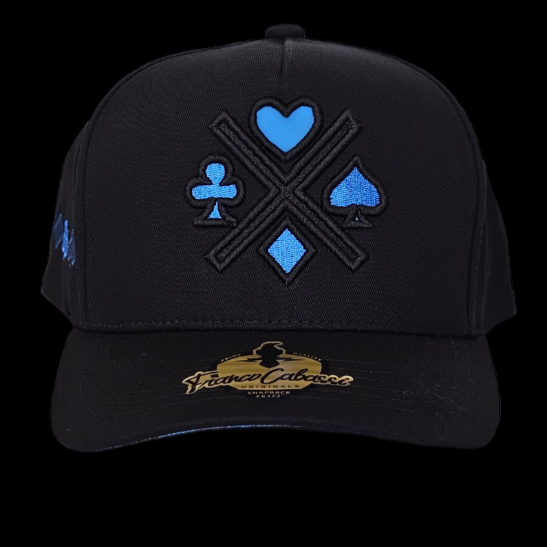 GORRA LOGO NAIPES, VISERAN NAIPES AZUL