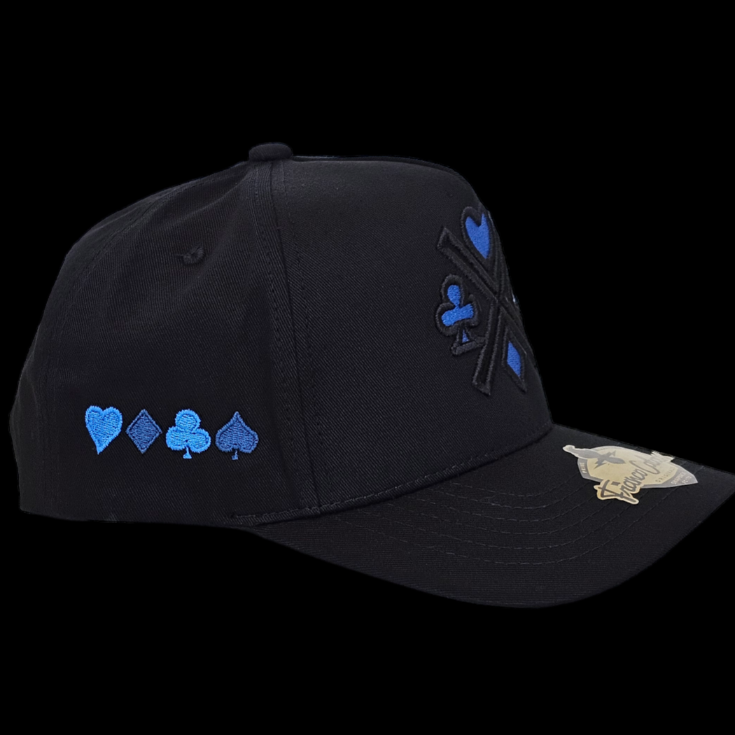 GORRA LOGO NAIPES, VISERAN NAIPES AZUL