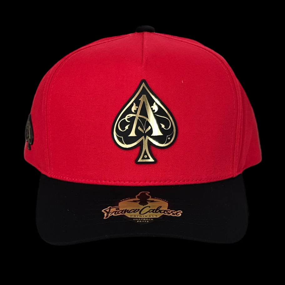 GORRA AS ROJO/NEGRO