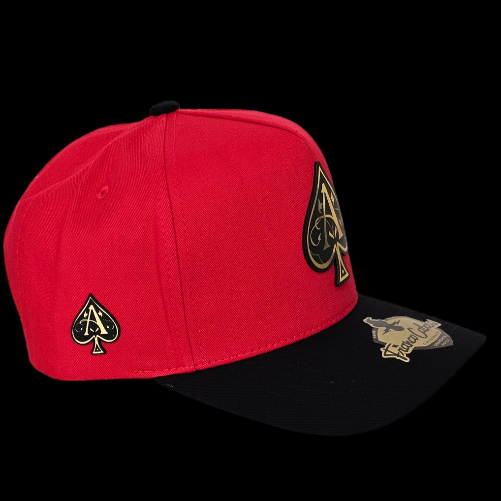 GORRA AS ROJO/NEGRO